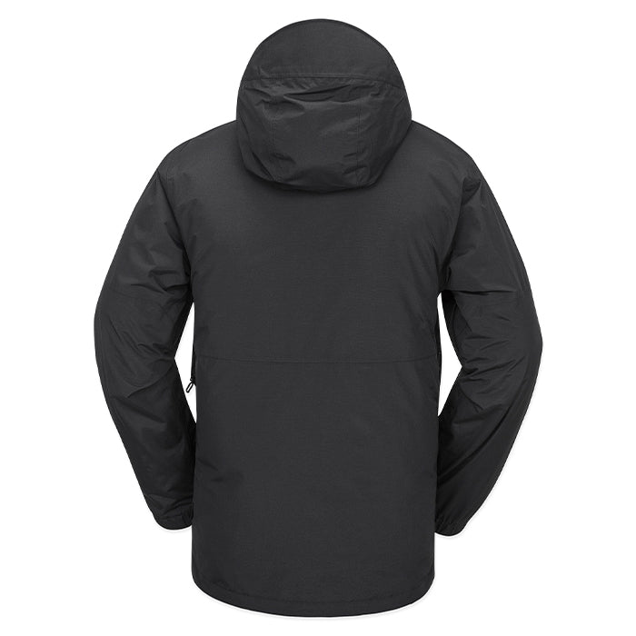 ボルコム スノーボード ウェア ジャケット VOLCOM MENS L GORE-TEX JACKET Black ゴアテックス メンズ 24-25 日本正規品