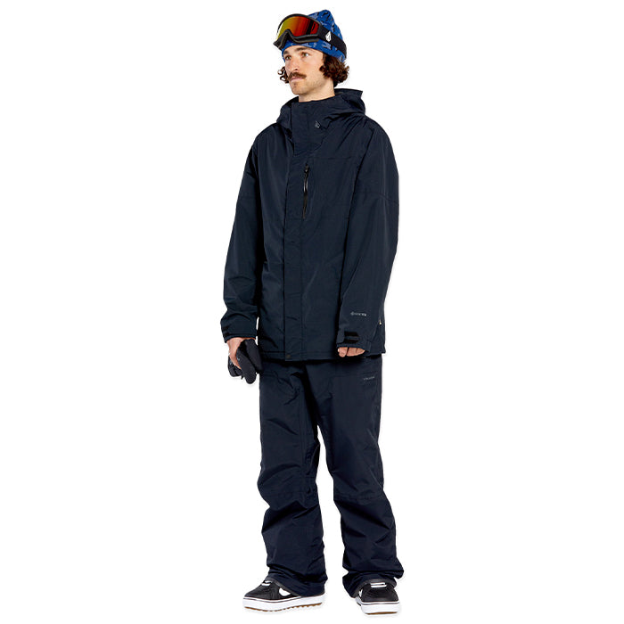 ボルコム スノーボード ウェア ジャケット VOLCOM MENS L GORE-TEX JACKET Black ゴアテックス メンズ 24-25 日本正規品