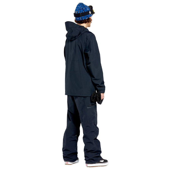 ボルコム スノーボード ウェア ジャケット VOLCOM MENS L GORE-TEX JACKET Black ゴアテックス メンズ 24-25 日本正規品