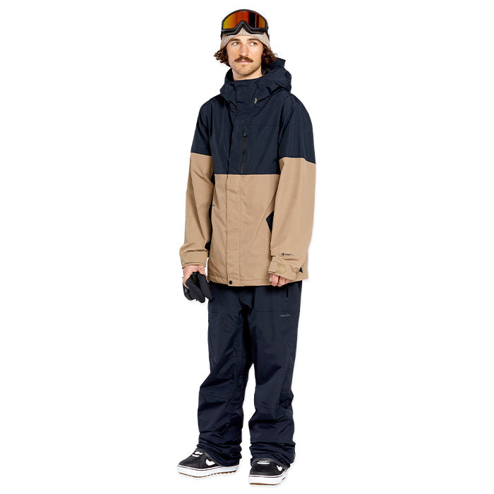 ボルコム スノーボード ウェア ジャケット VOLCOM MENS L GORE-TEX JACKET Chestnut Brown ゴアテックス メンズ 24-25 日本正規品