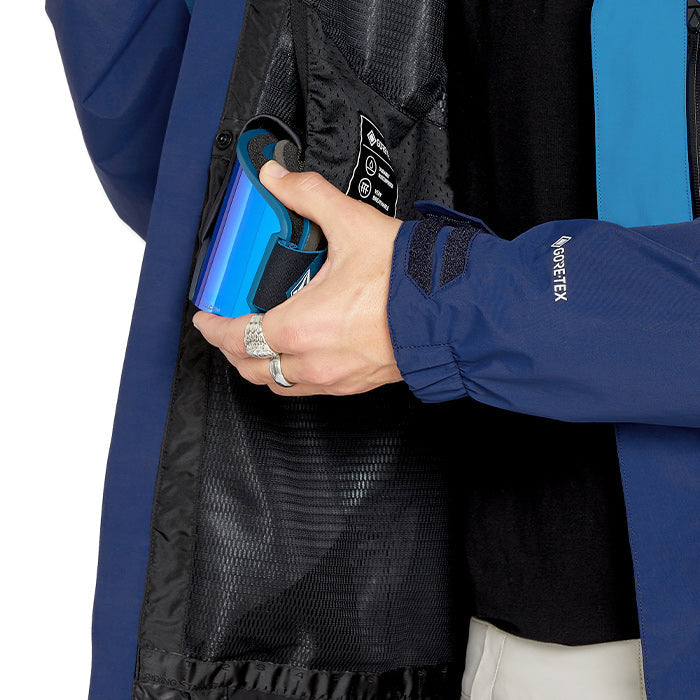 ボルコム スノーボード ウェア ジャケット VOLCOM MENS L GORE-TEX JACKET Light Blue ゴアテックス メンズ 24-25 日本正規品