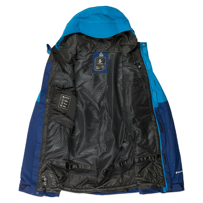ボルコム スノーボード ウェア ジャケット VOLCOM MENS L GORE-TEX JACKET Light Blue ゴアテックス メンズ 24-25 日本正規品