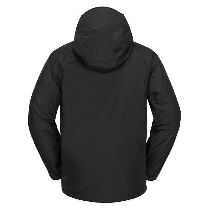 ボルコム スノーボード ウェア ジャケット VOLCOM MENS DUA GORE-TEX JACKET Black ゴアテックス メンズ 24-25 日本正規品