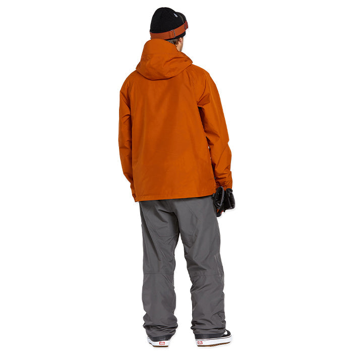 ボルコム スノーボード ウェア ジャケット VOLCOM MENS DUA GORE-TEX JACKET Caramel ゴアテックス メンズ 24-25 日本正規品