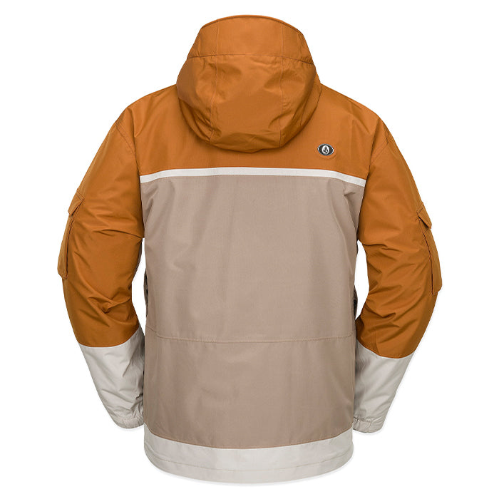 ボルコム スノーボード ウェア ジャケット VOLCOM MENS NIGHTBREAKER 20K JACKET Chestnut Brown メンズ 24-25 日本正規品