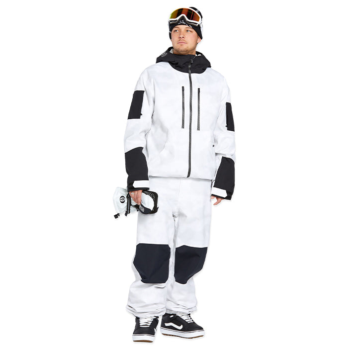 ボルコム スノーボード ウェア ジャケット VOLCOM MENS V.CO WFO JACKET White Camo メンズ 24-25 日本正規品