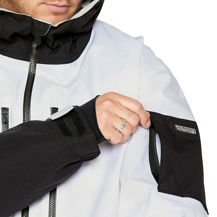ボルコム スノーボード ウェア ジャケット VOLCOM MENS V.CO WFO JACKET White Camo メンズ 24-25 日本正規品