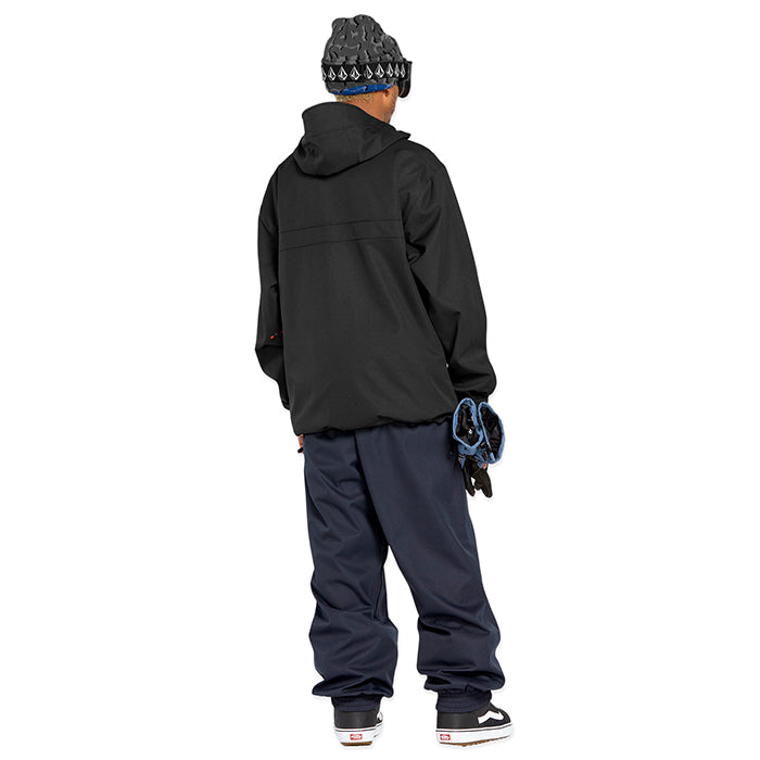 ボルコム スノーボード ウェア ジャケット VOLCOM MENS LONGO 20K PULLOVER Black メンズ 24-25 日本正規品