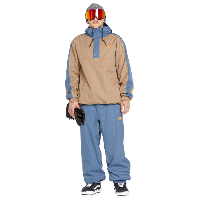 ボルコム スノーボード ウェア ジャケット VOLCOM MENS LONGO 20K PULLOVER Chestnut Brown メンズ 24-25 日本正規品