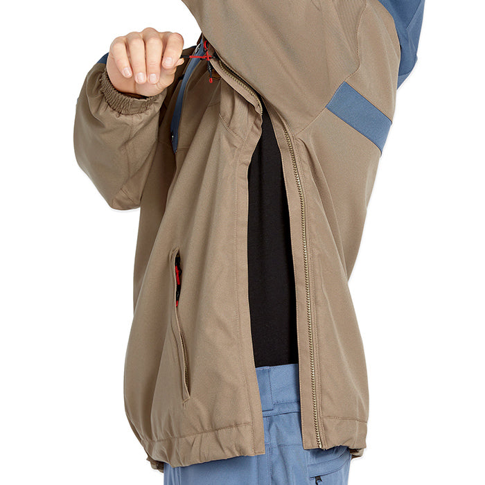 ボルコム スノーボード ウェア ジャケット VOLCOM MENS LONGO 20K PULLOVER Chestnut Brown メンズ 24-25 日本正規品