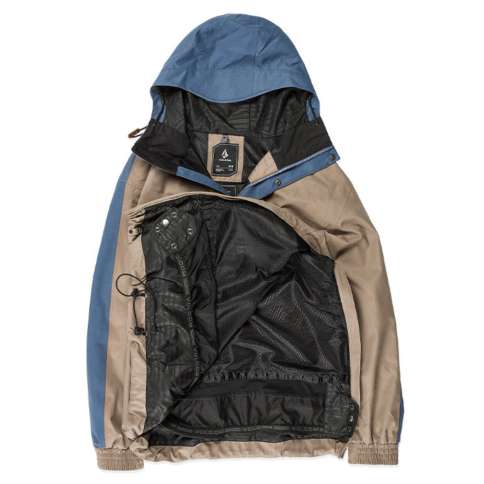 ボルコム スノーボード ウェア ジャケット VOLCOM MENS LONGO 20K PULLOVER Chestnut Brown メンズ 24-25 日本正規品
