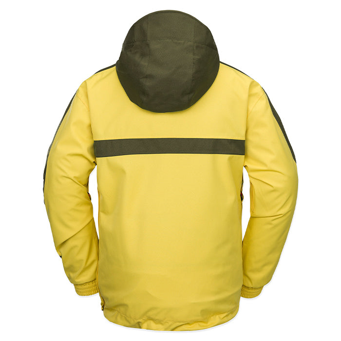 ボルコム スノーボード ウェア ジャケット VOLCOM MENS LONGO 20K PULLOVER Dark Yellow メンズ 24-25 日本正規品