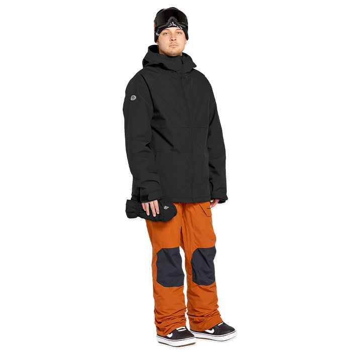 ボルコム スノーボード ウェア ジャケット VOLCOM MENS 2836 INSULATED JACKET Black メンズ 24-25 日本正規品