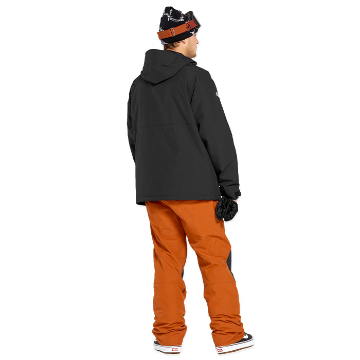 ボルコム スノーボード ウェア ジャケット VOLCOM MENS 2836 INSULATED JACKET Black メンズ 24-25 日本正規品