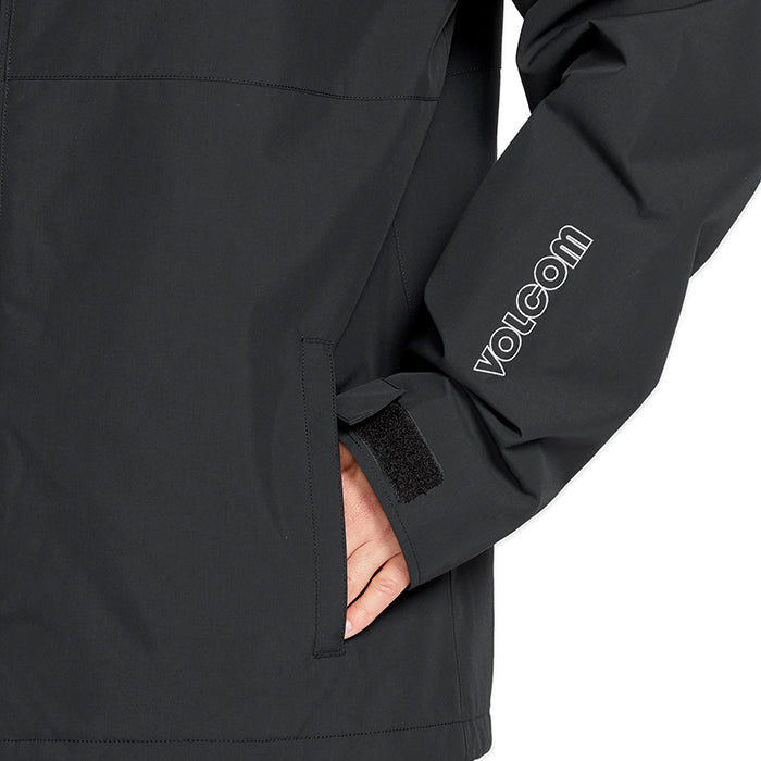 ボルコム スノーボード ウェア ジャケット VOLCOM MENS 2836 INSULATED JACKET Black メンズ 24-25 日本正規品