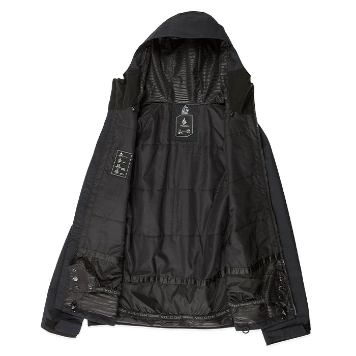 ボルコム スノーボード ウェア ジャケット VOLCOM MENS 2836 INSULATED JACKET Black メンズ 24-25 日本正規品