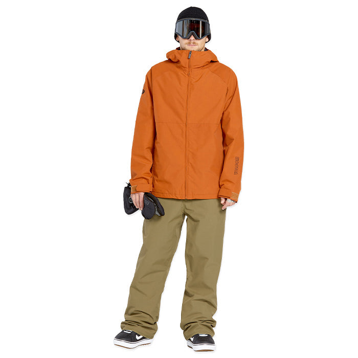 ボルコム スノーボード ウェア ジャケット VOLCOM MENS 2836 INSULATED JACKET Caramel メンズ 24-25 日本正規品