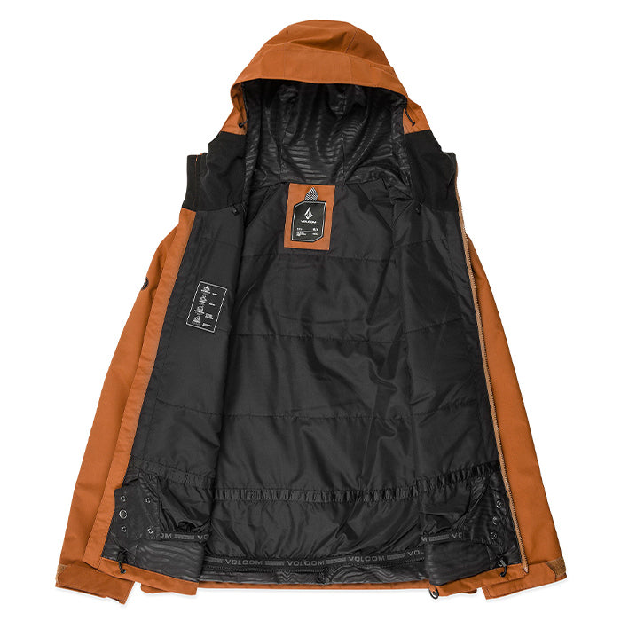 ボルコム スノーボード ウェア ジャケット VOLCOM MENS 2836 INSULATED JACKET Caramel メンズ 24-25 日本正規品