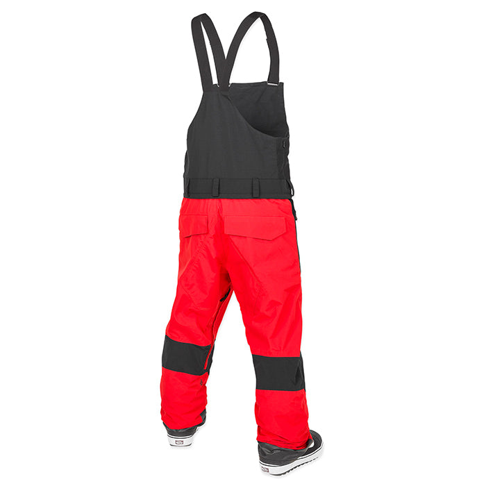 ボルコム スノーボード ウェアー ビブパンツ VOLCOM RAIN GORE-TEX BIB OVERALL Crimson メンズ 24-25 日本正規品