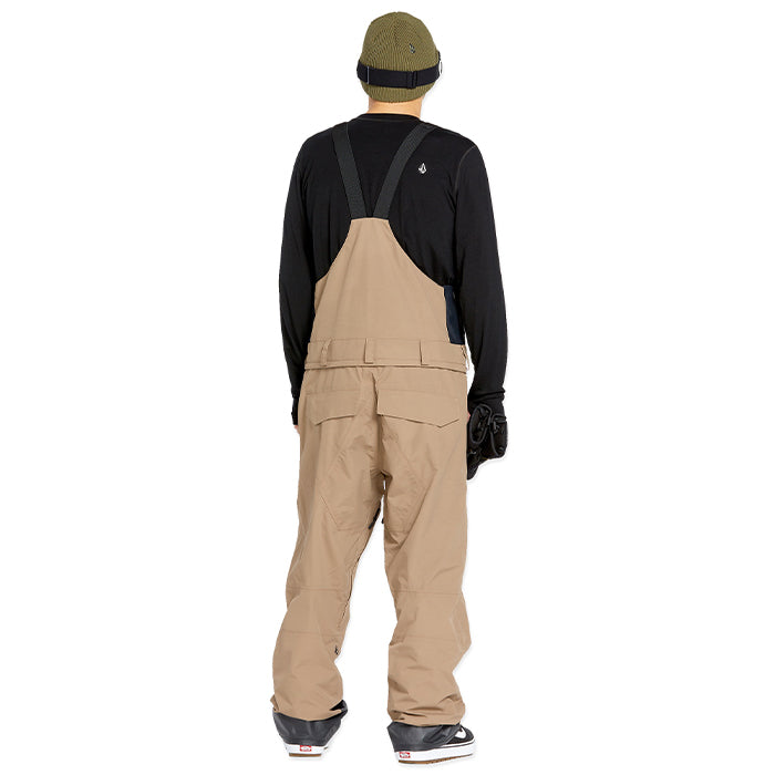 ボルコム スノーボード ウェア ビブパンツ VOLCOM MENS RAIN GORE-TEX BIB OVERALL Chestnut Brown ゴアテックス メンズ 24-25 日本正規品