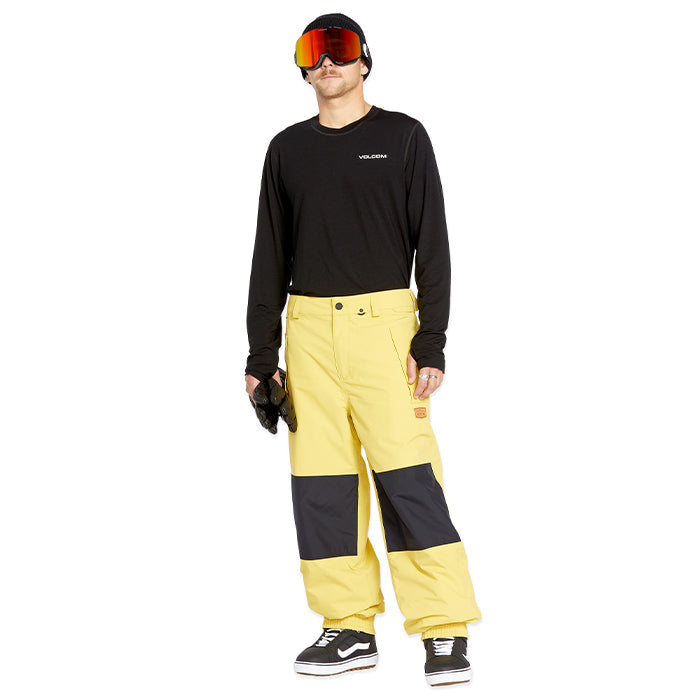 ボルコム スノーボード ウェア パンツ VOLCOM MENS LONGO GORE-TEX PANTS Dark Yellow ゴアテックス メンズ 24-25 日本正規品