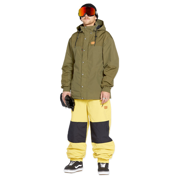 ボルコム スノーボード ウェア パンツ VOLCOM MENS LONGO GORE-TEX PANTS Dark Yellow ゴアテックス メンズ 24-25 日本正規品