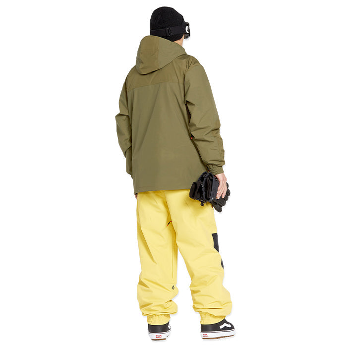 ボルコム スノーボード ウェア パンツ VOLCOM MENS LONGO GORE-TEX PANTS Dark Yellow ゴアテックス メンズ 24-25 日本正規品