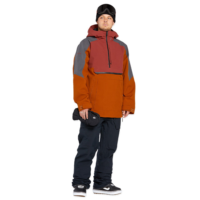 ボルコム スノーボード ウェア ビブパンツ VOLCOM MENS ROAN BIB OVERALL Black メンズ 24-25 日本正規品