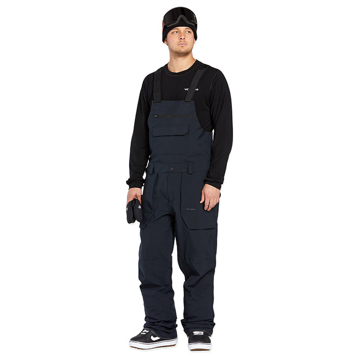 ボルコム スノーボード ウェア ビブパンツ VOLCOM MENS ROAN BIB OVERALL Black メンズ 24-25 日本正規品