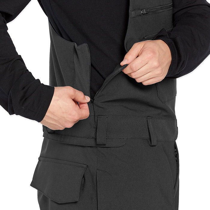ボルコム スノーボード ウェア ビブパンツ VOLCOM MENS ROAN BIB OVERALL Black メンズ 24-25 日本正規品