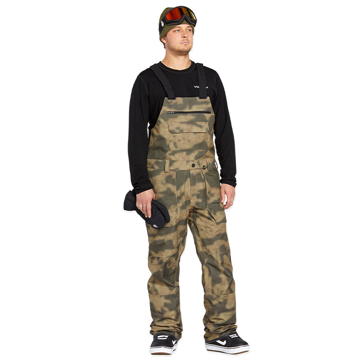 ボルコム スノーボード ウェア ビブパンツ VOLCOM MENS ROAN BIB OVERALL Camouflage メンズ 24-25 日本正規品