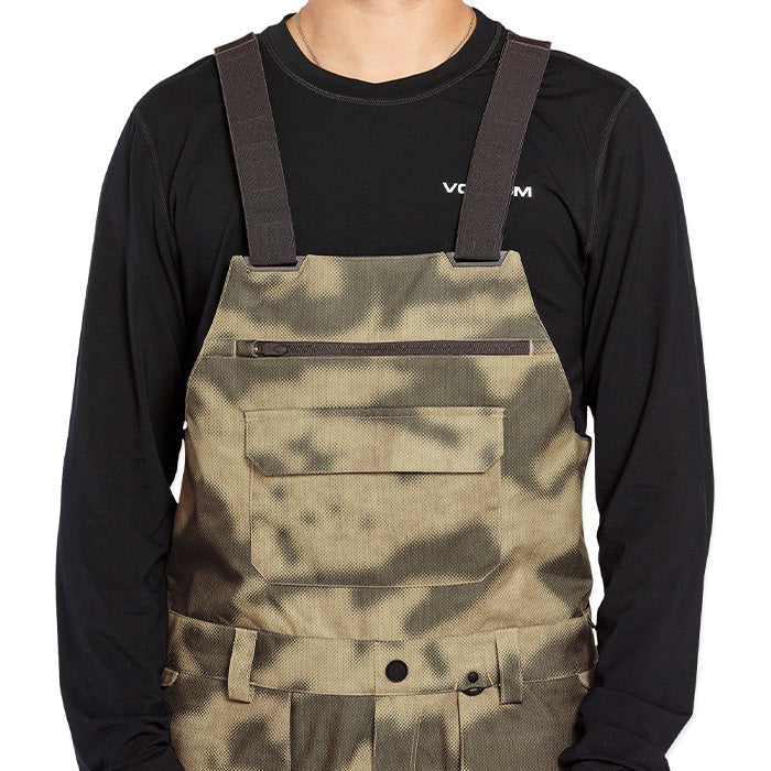 ボルコム スノーボード ウェア ビブパンツ VOLCOM MENS ROAN BIB OVERALL Camouflage メンズ 24-25 日本正規品