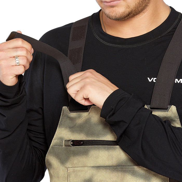 ボルコム スノーボード ウェア ビブパンツ VOLCOM MENS ROAN BIB OVERALL Camouflage メンズ 24-25 日本正規品