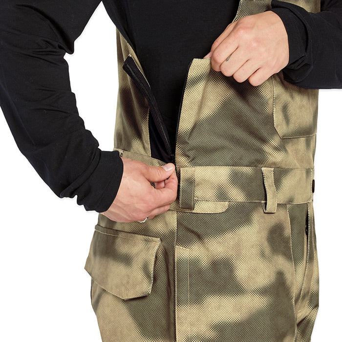 ボルコム スノーボード ウェア ビブパンツ VOLCOM MENS ROAN BIB OVERALL Camouflage メンズ 24-25 日本正規品