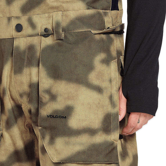 ボルコム スノーボード ウェア ビブパンツ VOLCOM MENS ROAN BIB OVERALL Camouflage メンズ 24-25 日本正規品