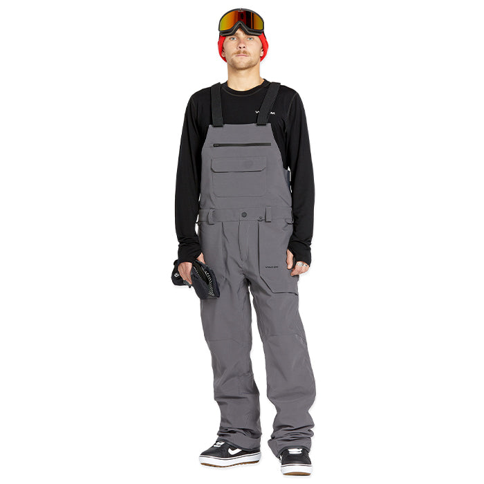 ボルコム スノーボード ウェア ビブパンツ VOLCOM MENS ROAN BIB OVERALL Charcoal メンズ 24-25 日本正規品