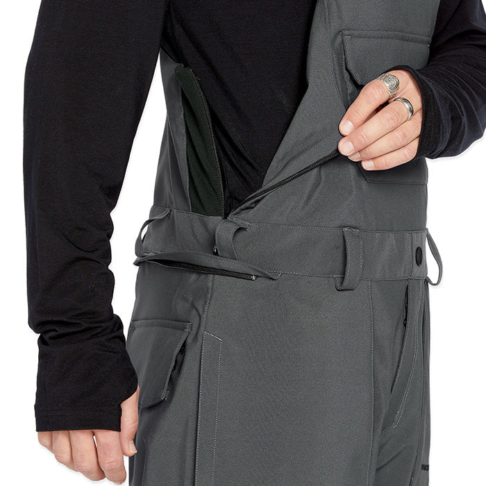 ボルコム スノーボード ウェア ビブパンツ VOLCOM MENS ROAN BIB OVERALL Charcoal メンズ 24-25 日本正規品