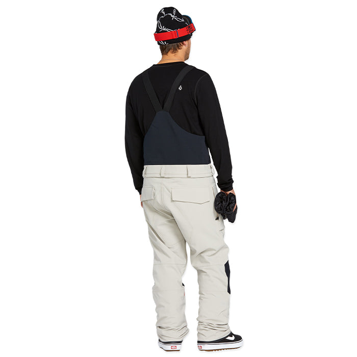 ボルコム スノーボード ウェア ビブパンツ VOLCOM MENS ROAN BIB OVERALL Stone メンズ 24-25 日本正規品