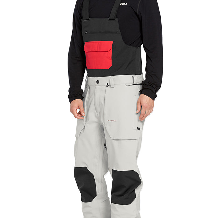 ボルコム スノーボード ウェア ビブパンツ VOLCOM MENS ROAN BIB OVERALL Stone メンズ 24-25 日本正規品