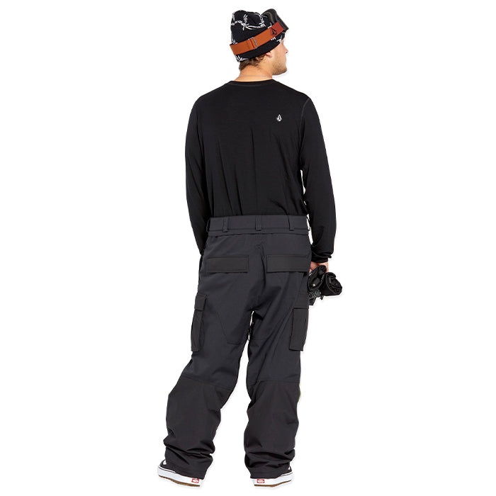 ボルコム スノーボード ウェア パンツ VOLCOM MENS NWRK BAGGY PANTS Black メンズ 24-25 日本正規品
