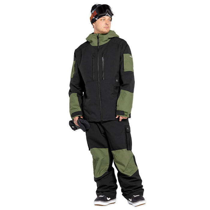 ボルコム スノーボード ウェア パンツ VOLCOM MENS NWRK BAGGY PANTS Black メンズ 24-25 日本正規品