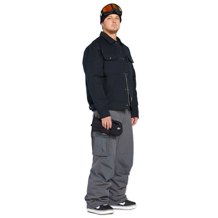 ボルコム スノーボード ウェア パンツ VOLCOM MENS NWRK BAGGY PANTS Charcoal メンズ 24-25 日本正規品
