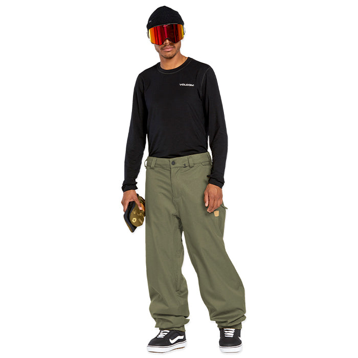 ボルコム スノーボード ウェア パンツ VOLCOM MENS ARTHUR 20K PANTS Ivy メンズ 24-25 日本正規品