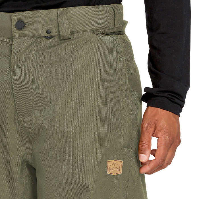 ボルコム スノーボード ウェア パンツ VOLCOM MENS ARTHUR 20K PANTS Ivy メンズ 24-25 日本正規品