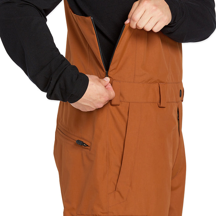 ボルコム スノーボード ウェア ビブパンツ VOLCOM MENS V.CO SPARTA BIB OVERALL Caramel メンズ 24-25 日本正規品