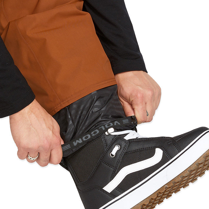 ボルコム スノーボード ウェア ビブパンツ VOLCOM MENS V.CO SPARTA BIB OVERALL Caramel メンズ 24-25 日本正規品