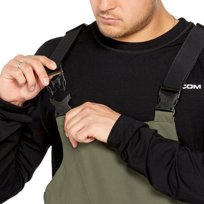 ボルコム スノーボード ウェア ビブパンツ VOLCOM MENS V.CO SPARTA BIB OVERALL Ivy メンズ 24-25 日本正規品