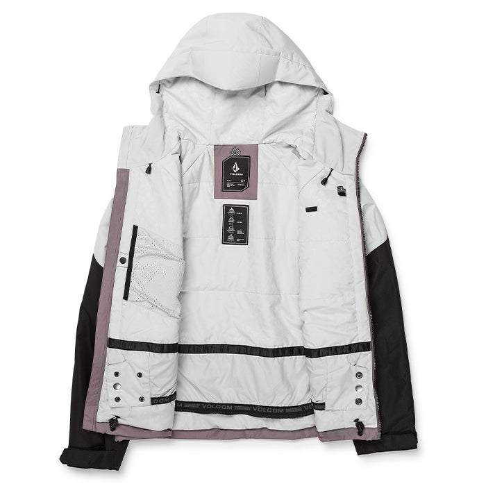 ボルコム スノーボード ウェア ジャケット VOLCOM WOMENS AGATE INSULATED JACKET Dusty Lavender レディース 24-25 日本正規品