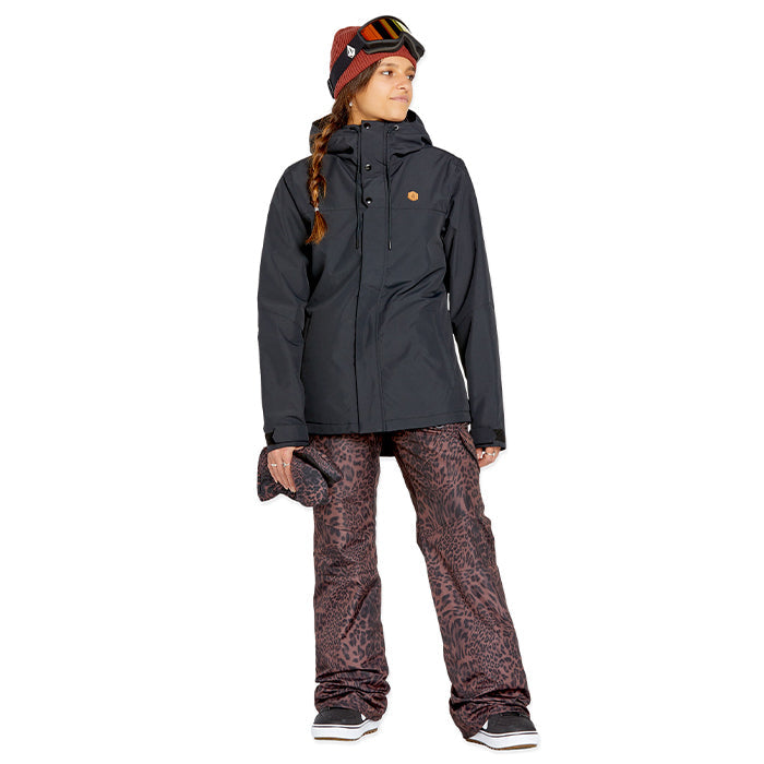 ボルコム スノーボード ウェア ジャケット VOLCOM WOMENS BOLT INSULATED JACKET Black レディース 24-25 日本正規品