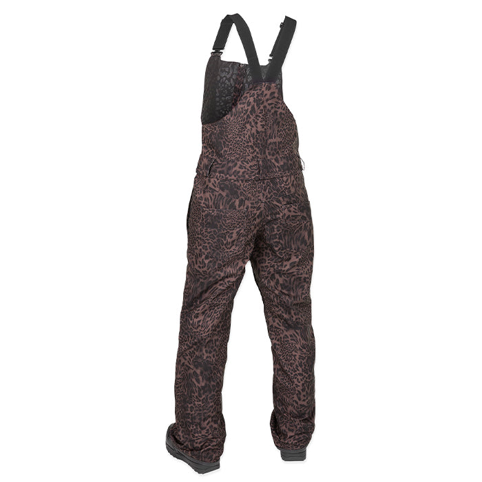 ボルコム スノーボード ウェア ビブパンツ VOLCOM WOMENS SWIFT BIB OVERALL Leopard レディース 24-25 日本正規品